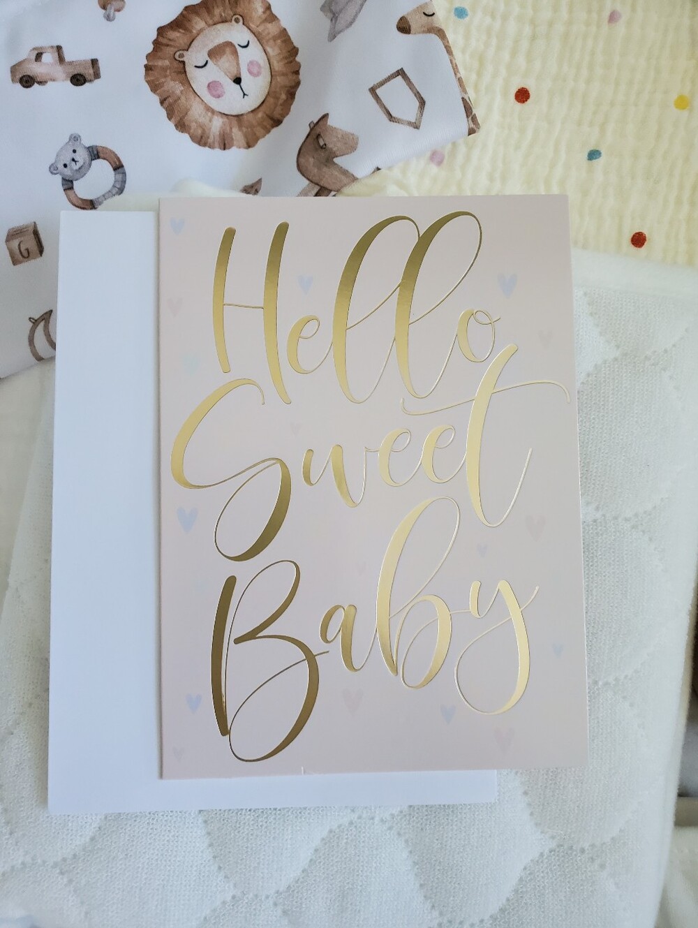 Mini Luxury Baby Gift Basket Thoughtfully Curated Neutral Newborn Essentials - Picture 11 of 11